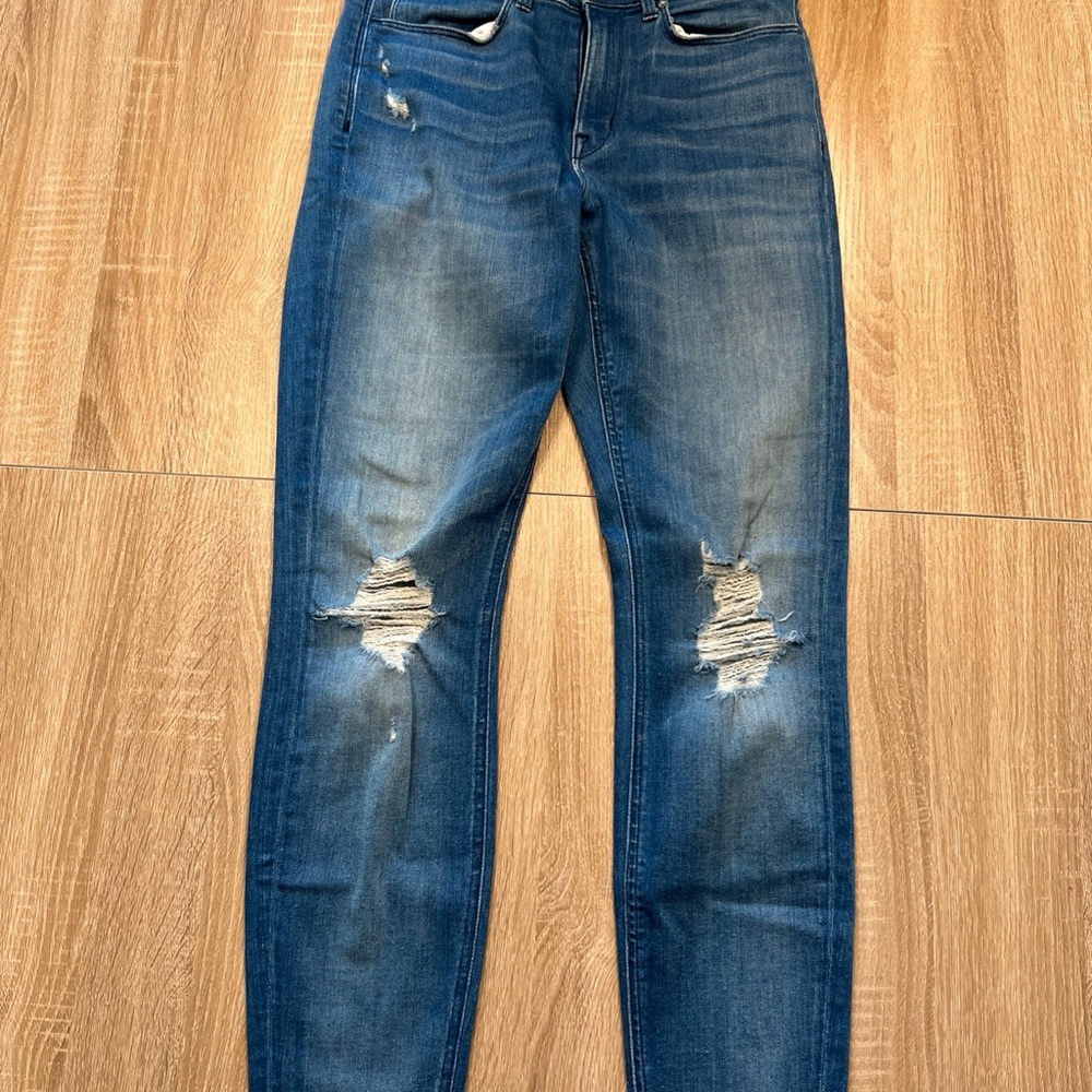 AYR Skinny Jeans Denim 27 x 28 Distressed